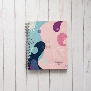 CUADERNO MEDIO OFICIO LINEAS , DISEÑO FORMAS