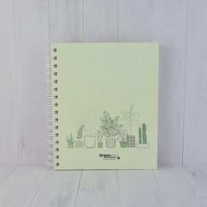 Cuaderno Medio Oficio Plantas