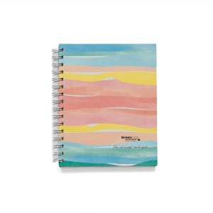 CUADERNO MEDIO OFICIO HOJAS LISAS ARCOIRIS