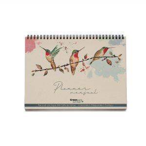 Eco Planner Mensual Colibri